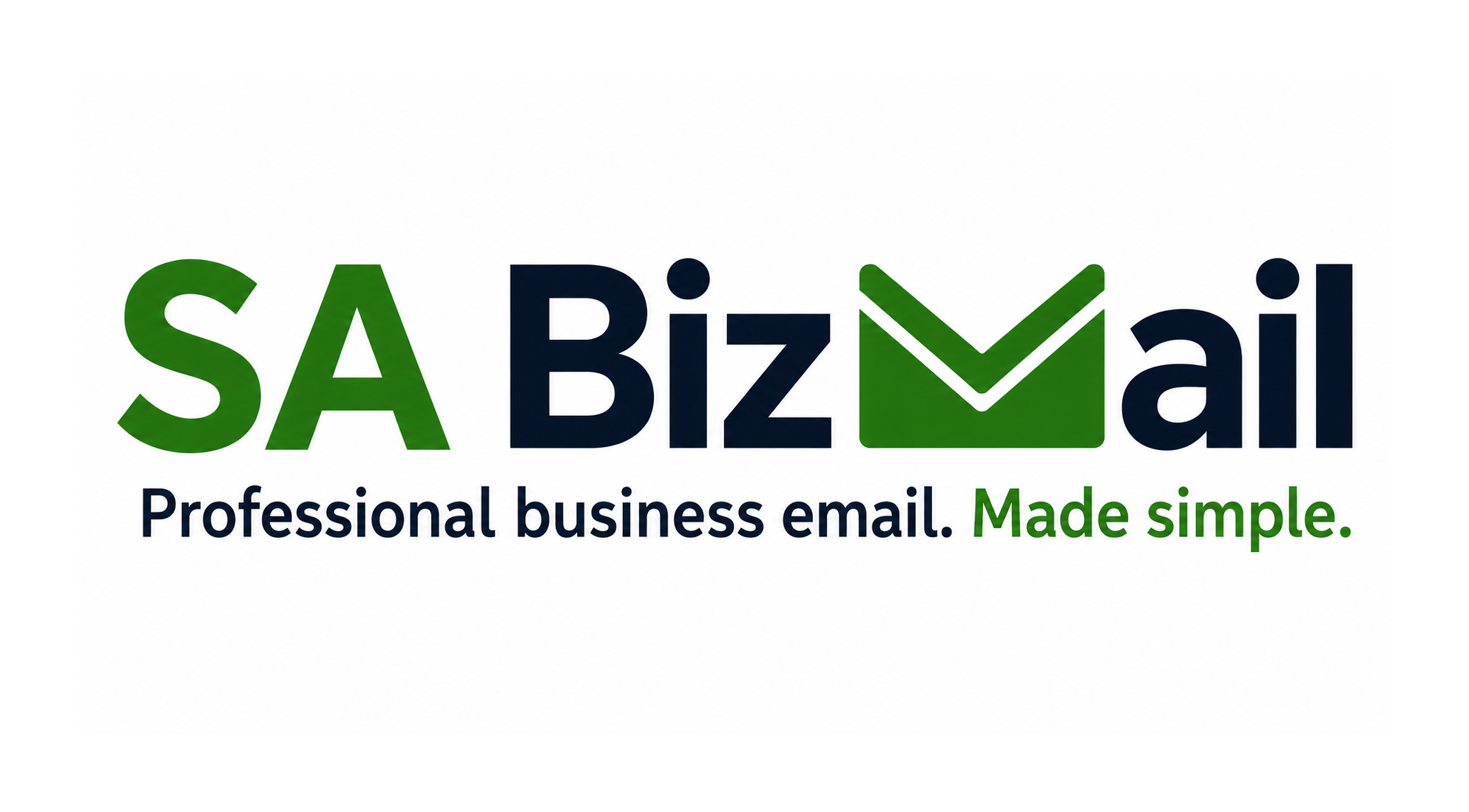 SA Bizmail — Professional business email logo